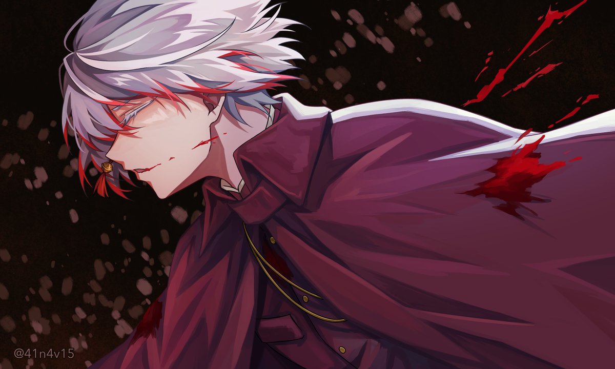 I think red suits him 🥰 #bsd #文スト #jouno #jounosaigiku