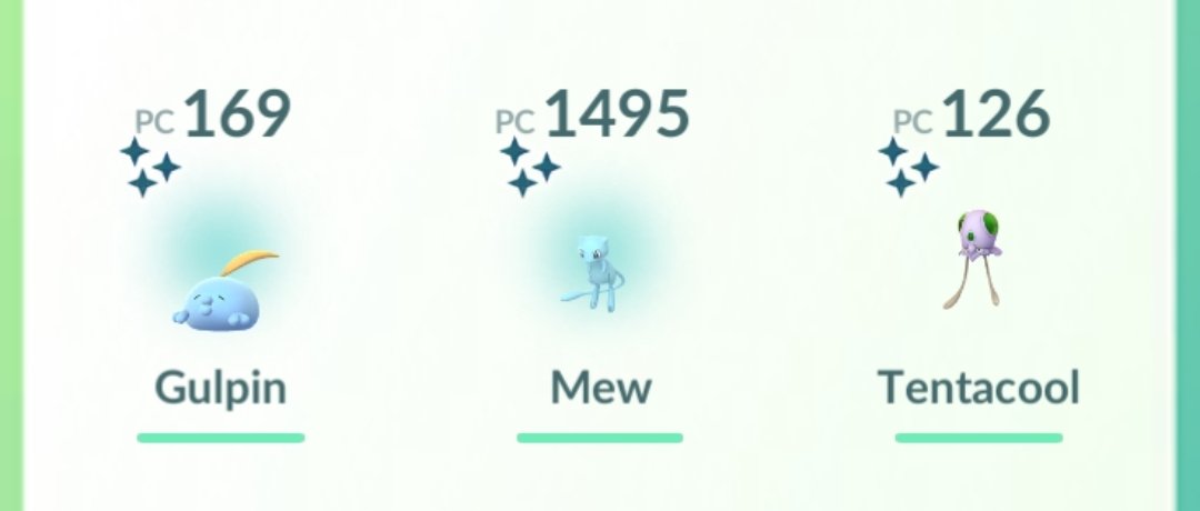 Manolo020277's tweet image. finished Mew event ✨ and two shiny new ones ✨✨ that I didn't have yet 🥰🎉🎉🎉