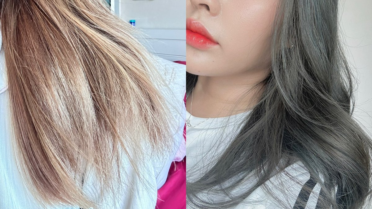 WiJupiter's tweet photo. ใครชอบโทนหม่นๆออกเทาเฉดแอชของ ￼L'Oreal สวยจริงงงไม่จกตา 🥹(ถ้ายิ่งผมกัดแบบวิคือสีชัด) ✨ https://t.co/I5tY7ndGQa