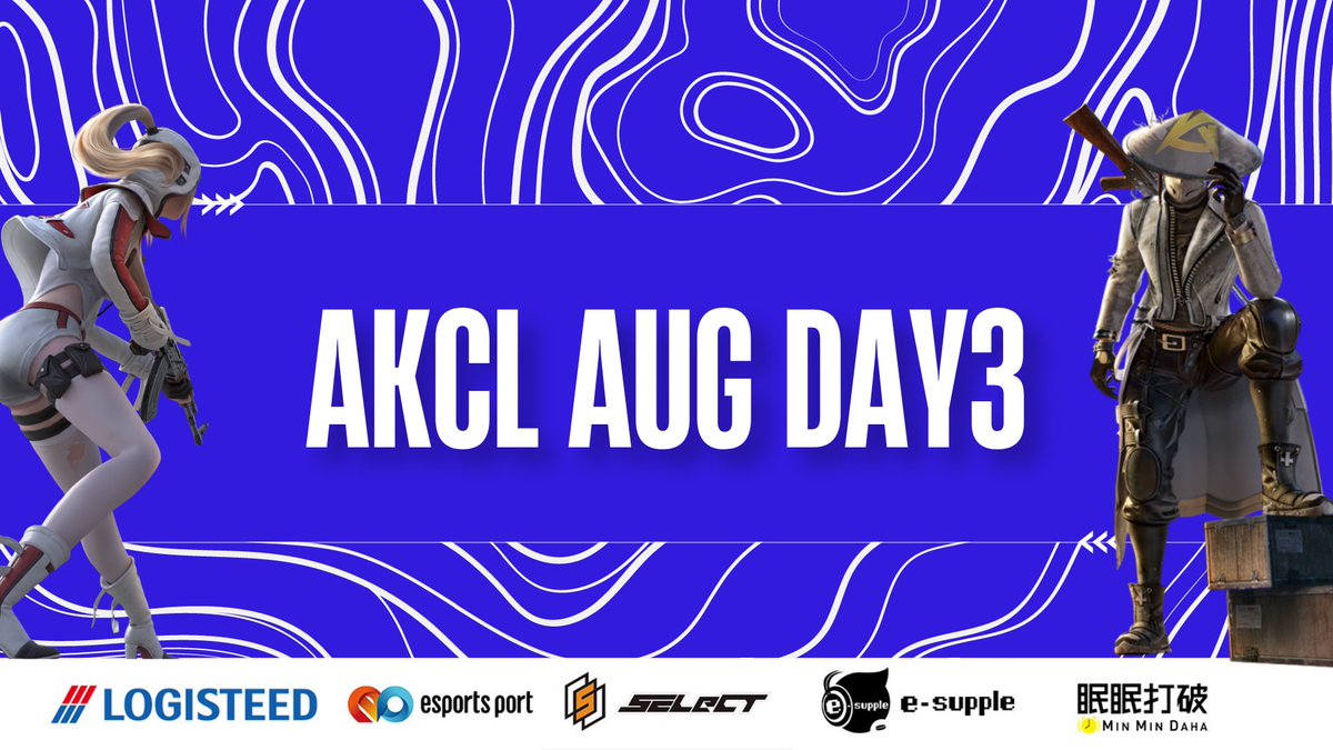 AKCL_WIN's tweet photo. AKCL 2023 AUGUST DAY3

配信開始 : 21:50分 

YouTube : https://t.co/lINqIQW6UL

#AKCL_WIN #荒野行動 https://t.co/Cn1lDttNE2
