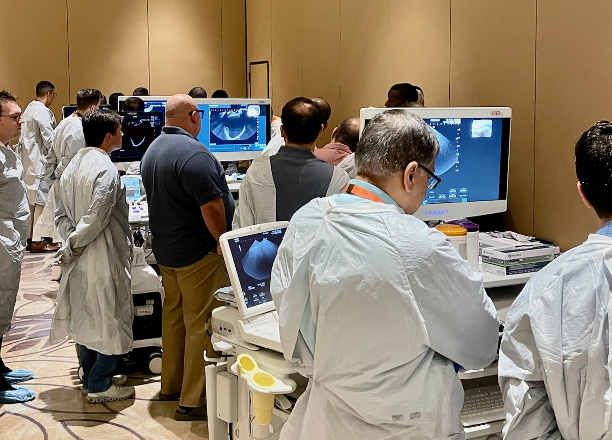 kaimatthes's tweet photo. Over 300 participants at the Florida Live EUS 2023. What a fantastic course organized by Drs. Shyam Varadarajulu and Robert Hawes. Thank you for using ENDOSIM for your hands-on workshop. #FloridaEUSLive2023 #OrlandoHealth #ENDOSIM #EvidenceBasedSimulation https://t.co/TyJD62uqrw