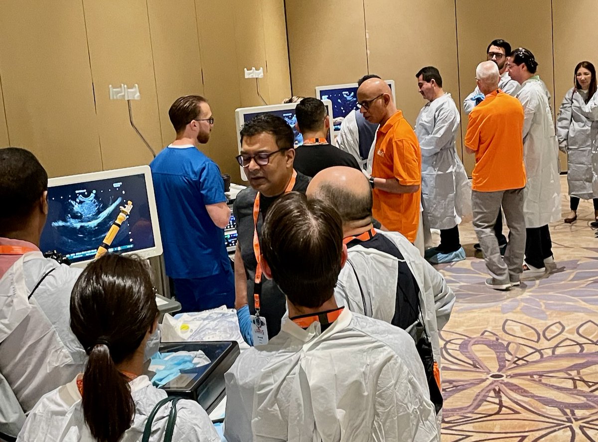 kaimatthes's tweet photo. Over 300 participants at the Florida Live EUS 2023. What a fantastic course organized by Drs. Shyam Varadarajulu and Robert Hawes. Thank you for using ENDOSIM for your hands-on workshop. #FloridaEUSLive2023 #OrlandoHealth #ENDOSIM #EvidenceBasedSimulation https://t.co/TyJD62uqrw