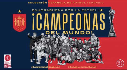 ENHORABUENA CAMPEONAS!!  <a href="/RFFM_oficial/">RFFM</a> <a href="/rfef/">RFEF</a>