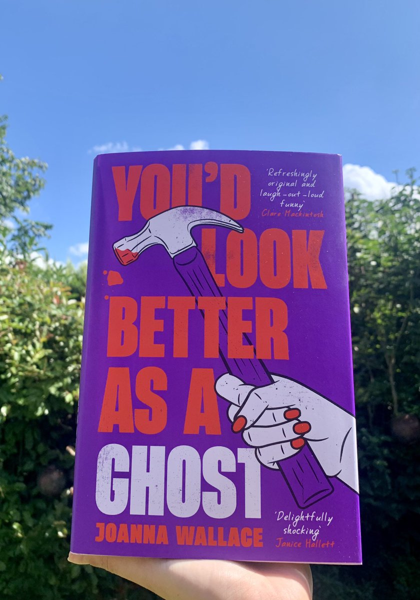 Huge thanks @RachelMayQuin & @ViperBooks for the intriguing #YoudLookBetterAsAGhost by @JoWallaceAuthor 

🔨Out 21 September 🔨

#booktwitter #darkcomedy