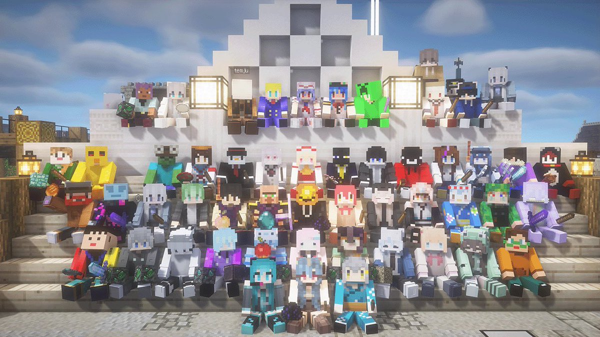 okocraft's tweet photo. おこ鯖。新サーバーは本日1周年を迎えました！
皆様のおかげで素晴らしいサーバーへ発展しました！

今後とも、おこ鯖。をよろしくお願いします😎 https://t.co/vGn5jOZVQ7