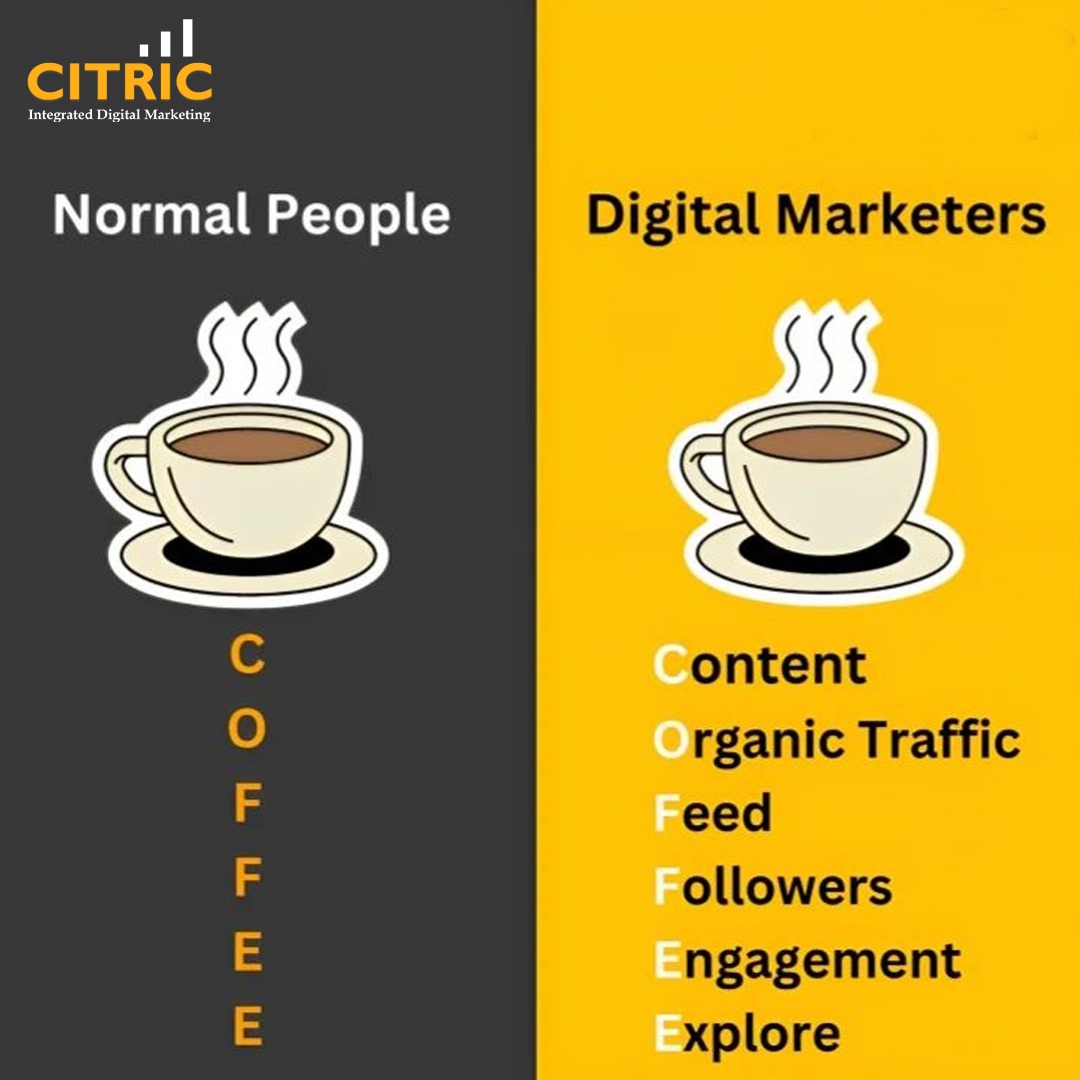citricidm's tweet photo. In the realm of digital marketing, our cup of coffee represents the essential ingredients: Crafting Compelling Content, attracting Organic traffic, nurturing Feed followers, sparking Engagement, and exploring new opportunities. ☕✨
#digitalmarketingagency #digitalmarketing https://t.co/6VmsY2wukq