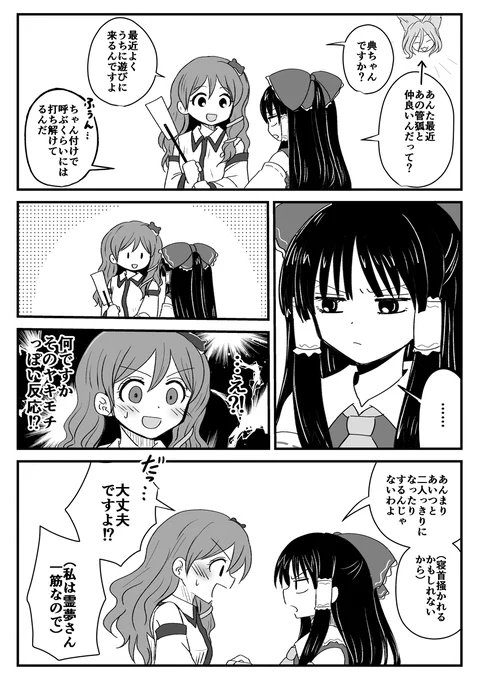 お互いかみ合ってないレイサナ 