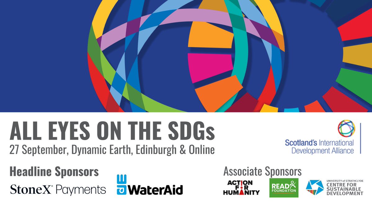 Don't miss our Annual Conference: 'All Eyes on the SDGs', a one-day event to reinvigorate global and local action for the UN Sustainable Development Goals. Hear from experts, network with peers, and get inspired by success stories. 

Reserve your space: ow.ly/BUTX50Pys12?