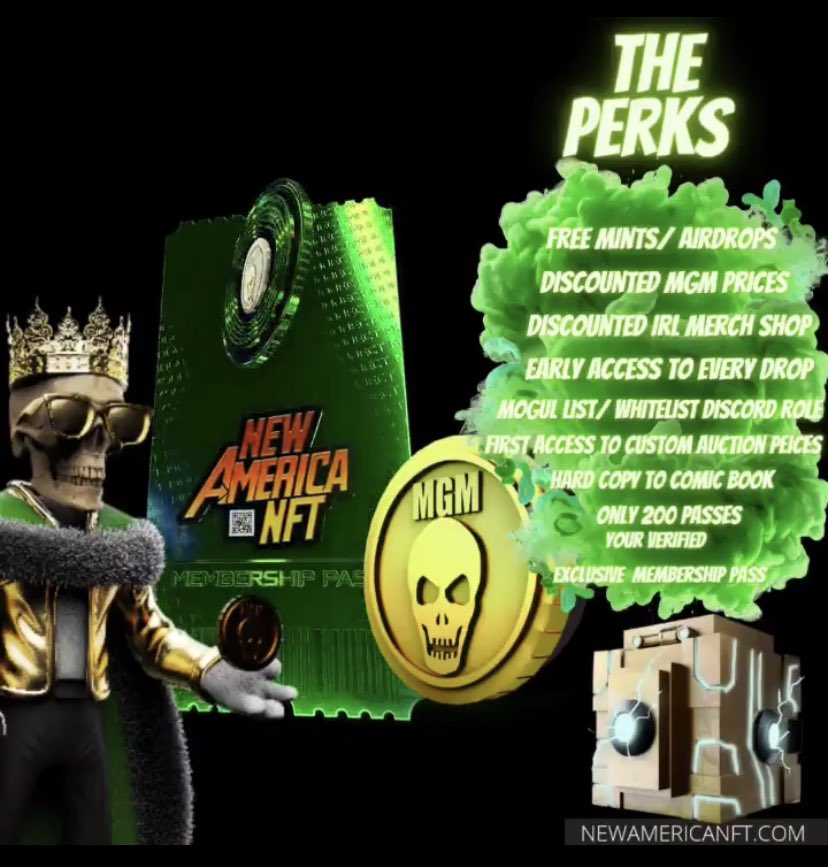 Stake_N_Bake106's tweet photo. Do you have your Membership Pass⁉️ 5x free mints for @MadSkrillaz..,and that is only one of many perks attached to these passes🤯. Don’t 😴💤 #web3game #pvp #pve #P2EGame Mobile and PC available ‼️🔥🔥   
@NEWAMERICANFT #crofam #cronation https://t.co/I876njGbam