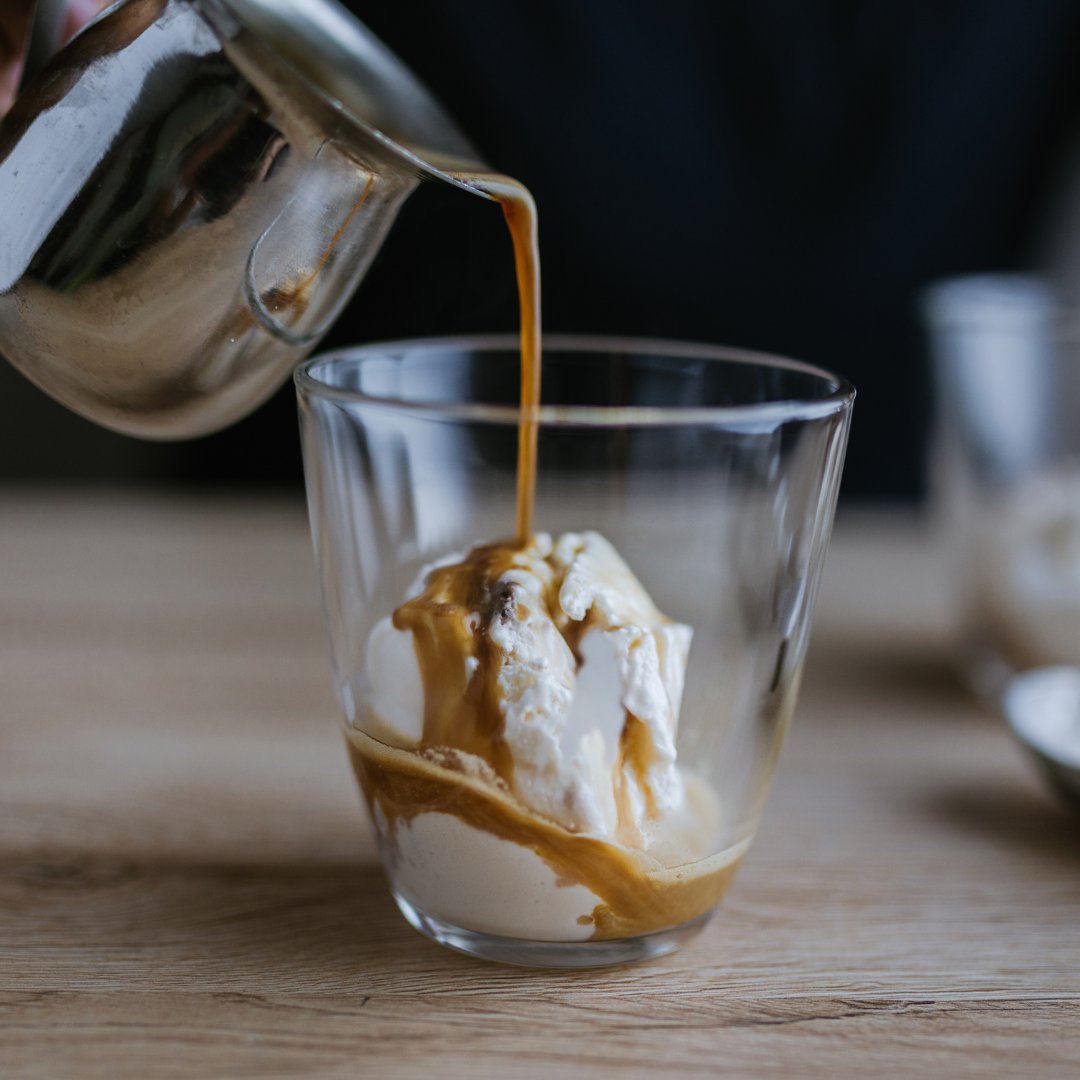dancinggoatyork's tweet image. Affogato anyone? 

Add a perfectly brewed shot of #DancingGoat Coffee, hot and aromatic, and cascade it over a scoop of your favourite #icecream. 

Create your own symphony of tastes that'll have you tapping your feet in delight. 🎵🍦

Enjoy! dancing-goat.co.uk

#affogato