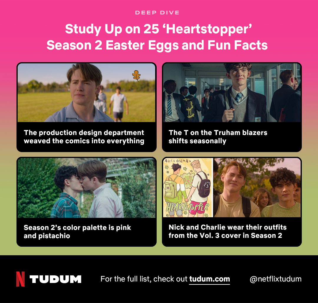 Every Easter Egg in Heartstopper Season 2 - Netflix Tudum