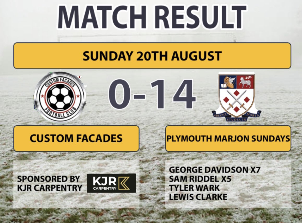 Plymouth Marjon Sunday 1st Team tweet media