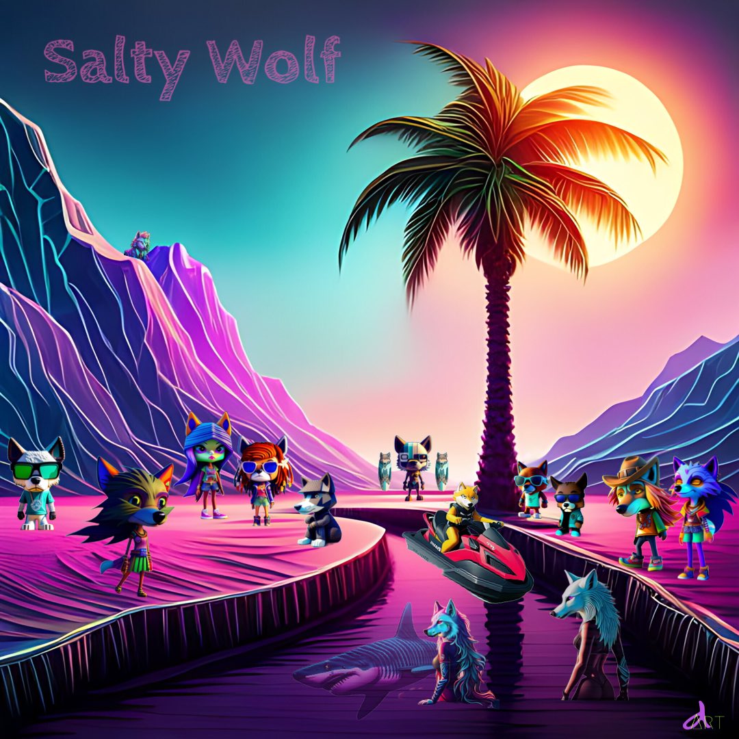 dcastoART's tweet photo. Sold!!✨

Thank you so much sweet friend @NfttCreator for collecting another edition of “Party at Canyon Beach”!🤗

Your ongoing support means a lot and keeps us motivated!!🔥

Much love my friend!!🫶🏼
#TopCollectorVIP 

#saltywolf https://t.co/SfIsPywc0x