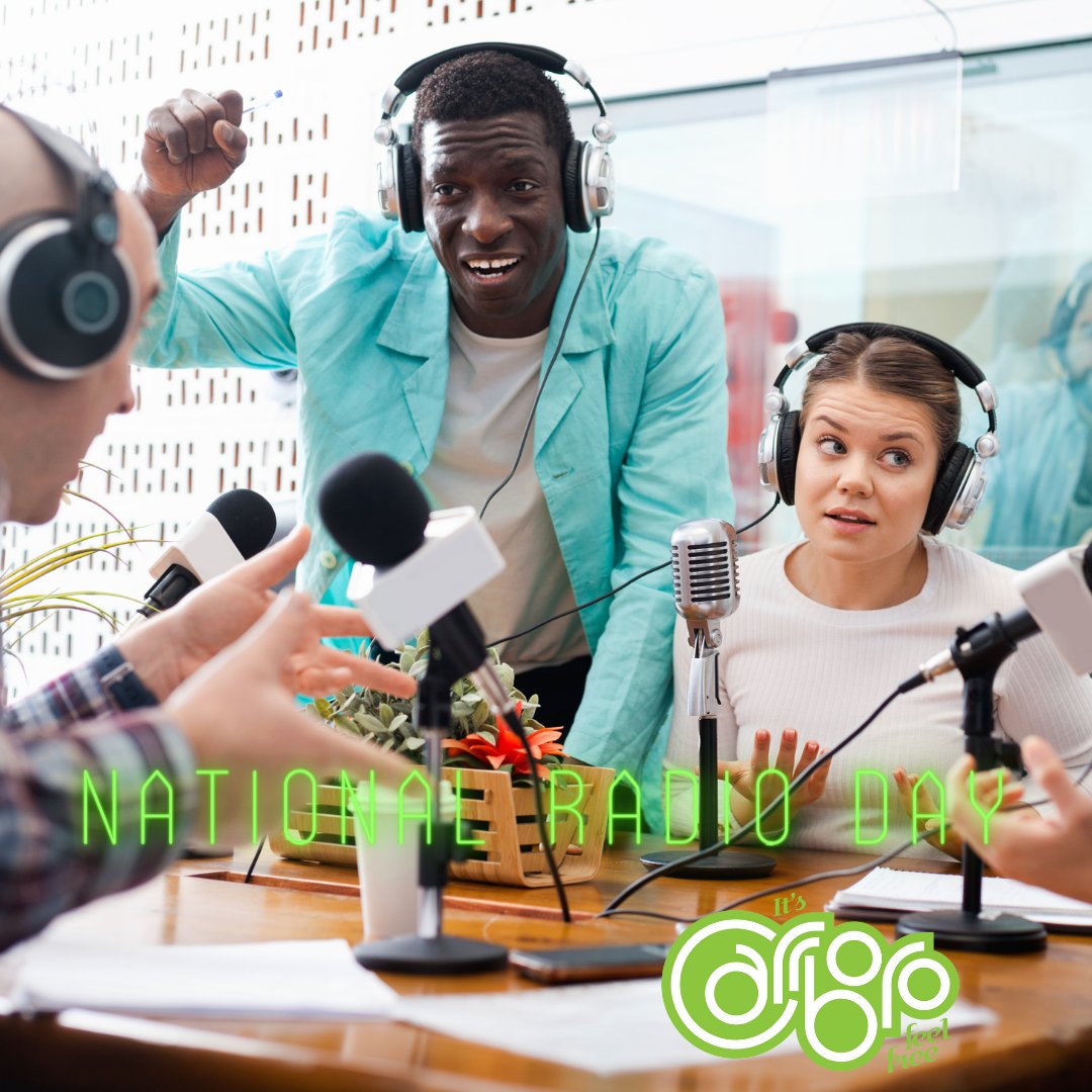 Happy #NationalRadioDay! 🎉

We ❤️ our local stations:

<a href="/WCOMfm/">WCOM Community Radio</a>  (103.5)

<a href="/WCHLChapelboro/">WCHL & Chapelboro</a>  (97.9)

@WUNC  (91.5)

@WXYC  (89.3)

⭐️ Did you know that <a href="/WCOMfm/">WCOM Community Radio</a>  is a community radio station based in downtown #Carrboro? It offers locally produced, volunteer-driven programming.
.
.
.
