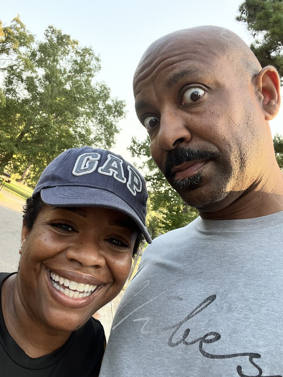 #Morningmiles done! So grateful for good health and the company of #mycaptain! Ready for a week filled with promise and awe. Make it a great one #fitleader tribe, and #boycottaverage! <a href="/DrAvisW/">Dr. Avis Williams</a> @UHIGHDIRECTOR <a href="/principallearns/">Iranetta Rayborn Wright</a> <a href="/Principal_EL/">Salome Thomas-EL, Ed.D</a> <a href="/KyleSpeaks_/">KyleSpeaks</a>