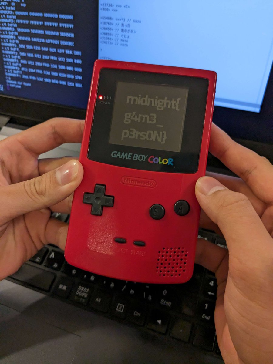 ptrYudai's tweet photo. I played Midnight Sun CTF Finals in TokyoWesterns.
Thank you for the fantastiska CTF ♥️🇸🇪 https://t.co/uvOOLIYvDD