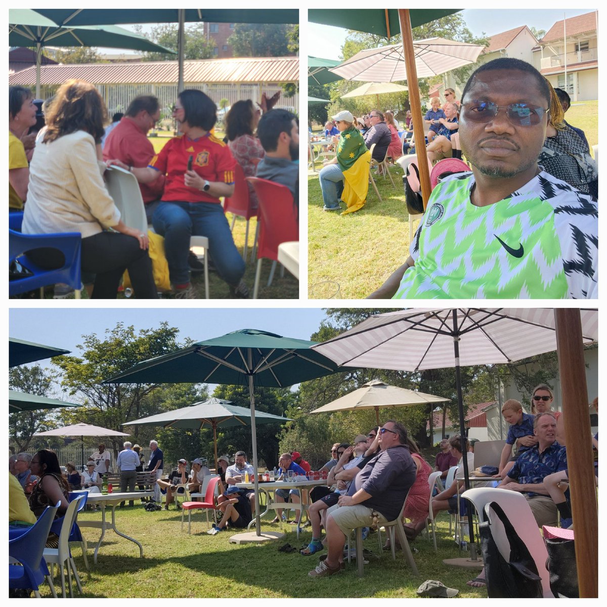 Thanks to H.E Amb Minoli Perera for hosting a public viewing of the finals of #womensWorldCup2023 at @AusEmbZim.

.@UNICEFZIMBABWE recognises #Sports4Development as a tool to promote participation, inclusion & skills development #ForEveryChild & young person in 🇿🇼.