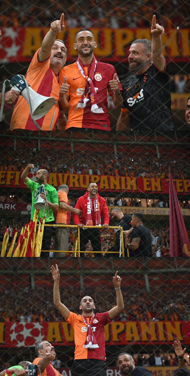İlk buluşmamız muhteşem oldu👌
Galatasaray’ımıza hoşgeldin Hakim Ziyech 💛❤️ <a href="/GalatasaraySK/">Galatasaray SK</a>