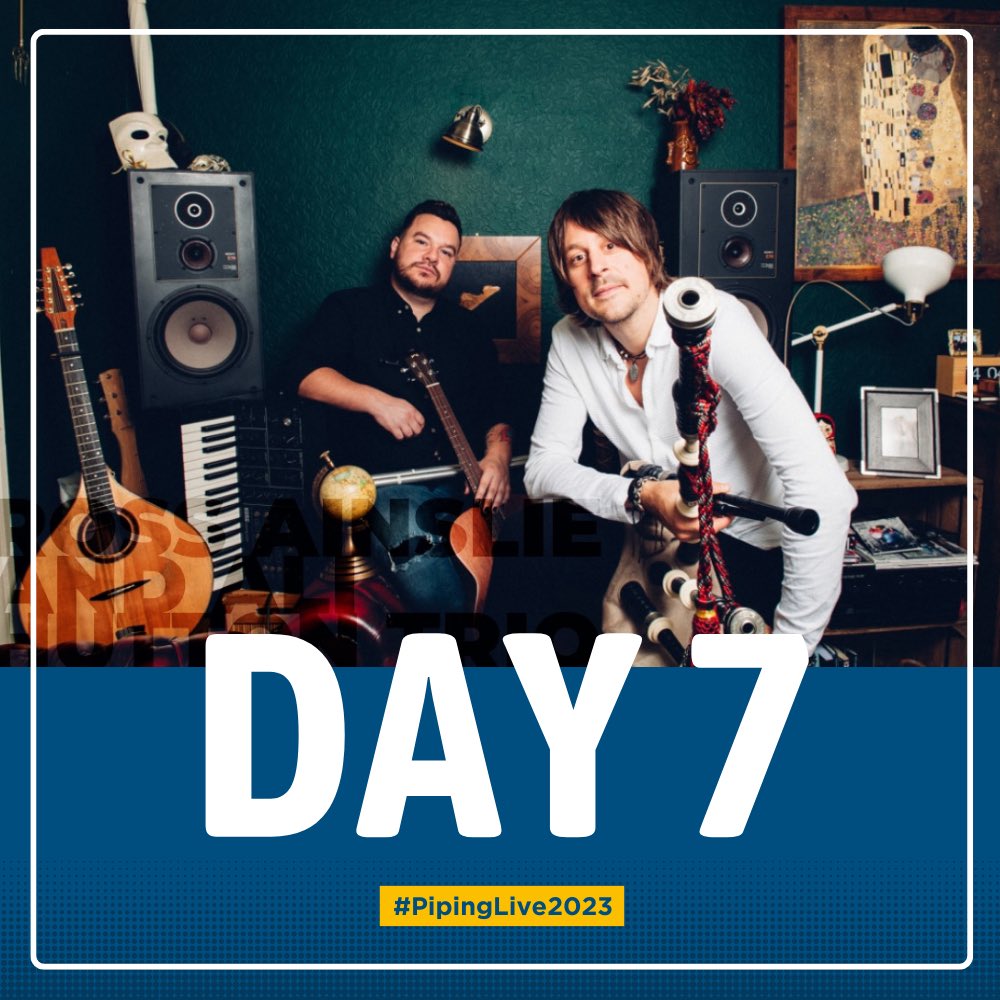It might be the day after the World Pipe Band Championships, but the piping doesn't stop! The Gordon Duncan Memorial Piping Competition takes place from 2:30pm, then we have a trad music session with Tarran in Waxy O'Connors before the Closing Concert! . . #PipingLive2023