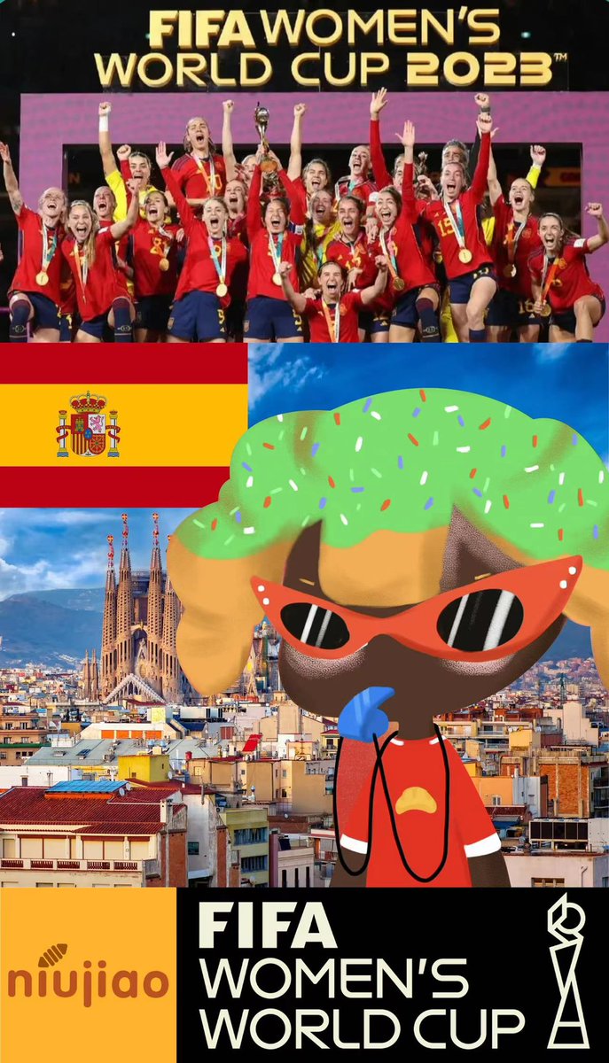 wowwww！Congrats！Spain！🎉🎉⚽️
#WWCNow     #FIFAWWC      #FIFAWomensWorldCup2023