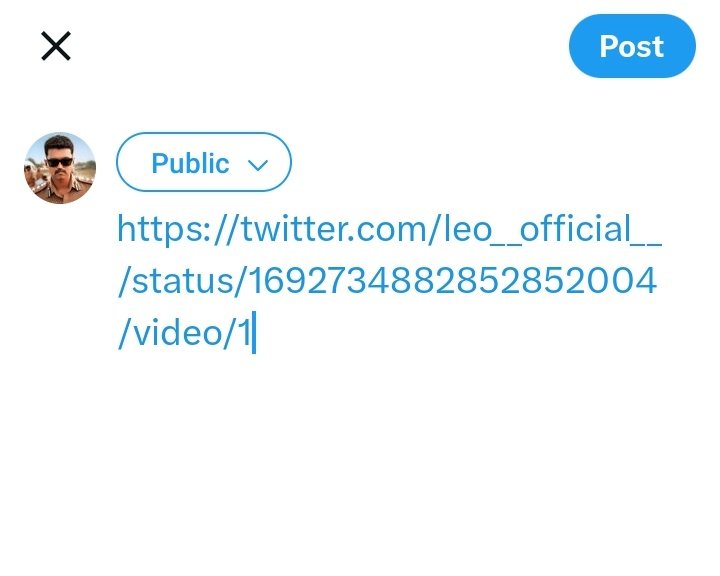 TheriGunaa's tweet photo. In mob
How to Post other's video to your timeline Like 1st pic.
Step 1 : Copy the Original Link of the video.
Step 2 : Paste the Link in your tweet & delete the details till the #Question_mark ( Ref pic 2)
Step 3 : add - **/Video/1**
type content and tweet
(Ref pic 3 & 4) https://t.co/T6230zqo8j