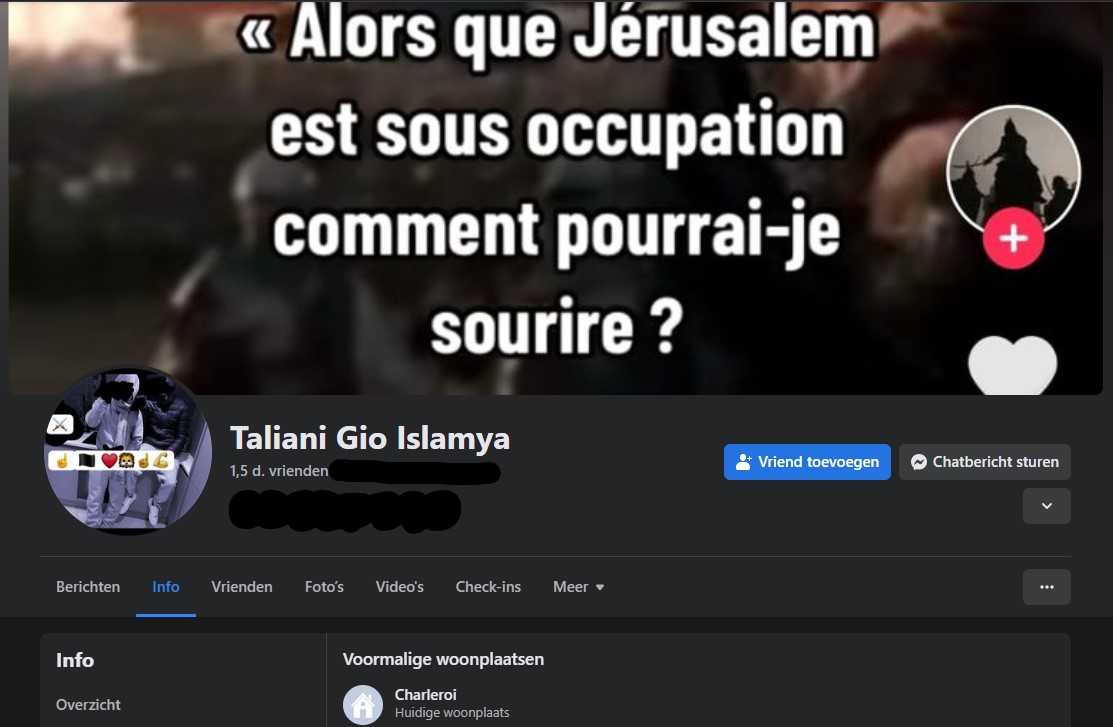 PVelleAntiJihad's tweet photo. Moslimjongeren uit Charleroi zweren trouw aan terreurgroep IS! Ze hebben onder meer online contact met verschillende jihadisten waaronder de veroordeelde Brusselse jihadist Jean-Louis Denis (Le Soumis) en de gevaarlijke extremistische clan Ayachi uit Molenbeek. https://t.co/hjc3IKXs1r
