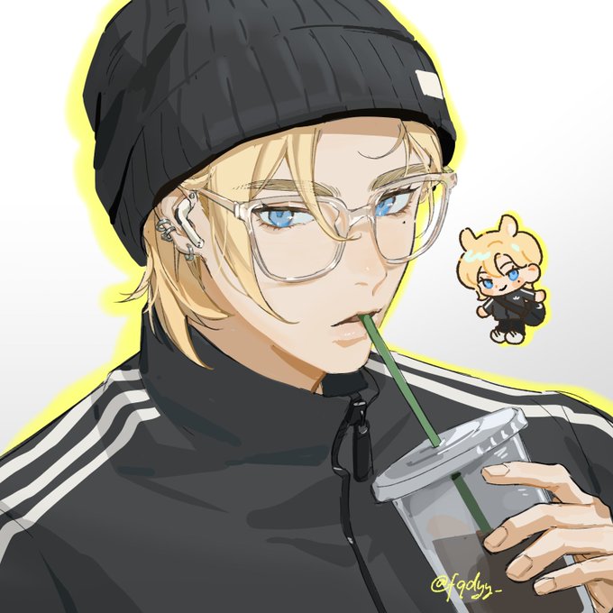 「blonde hair disposable cup」 illustration images(Latest)｜3pages