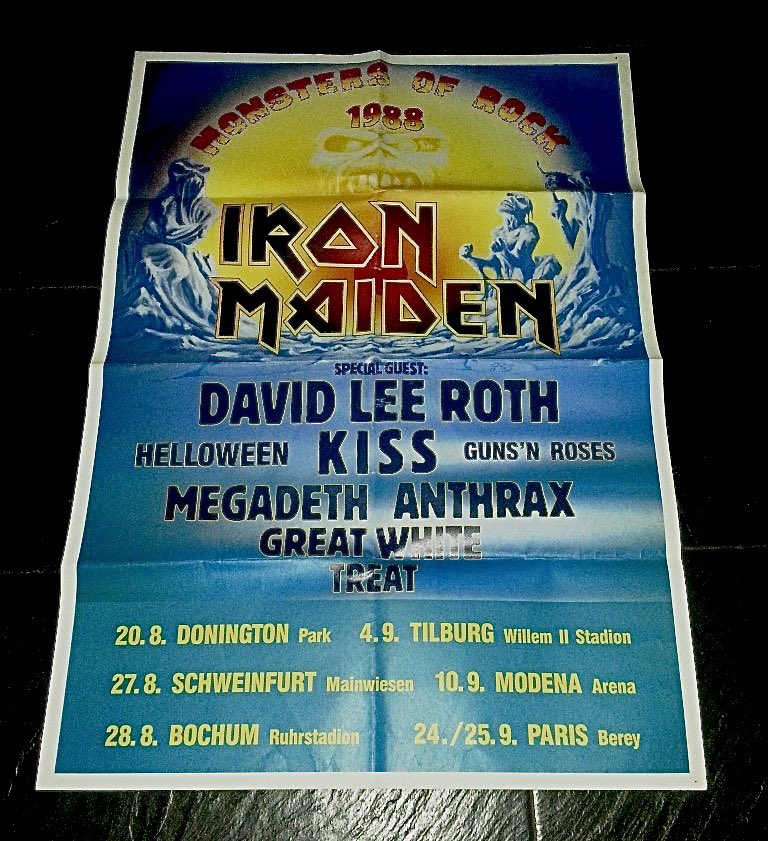 On this day in 1988, Monsters of Rock at Donington kicks off with