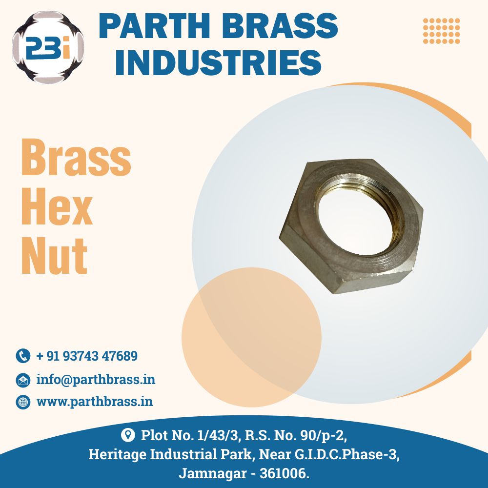 Parth_Brass's tweet image. We Are Leading Manufacturer Of Brass Hex Nut
100% Satisfaction Guarantee
Call us for any query : 9374347689
#brass #brasshexnut #brassproduct #brassnut