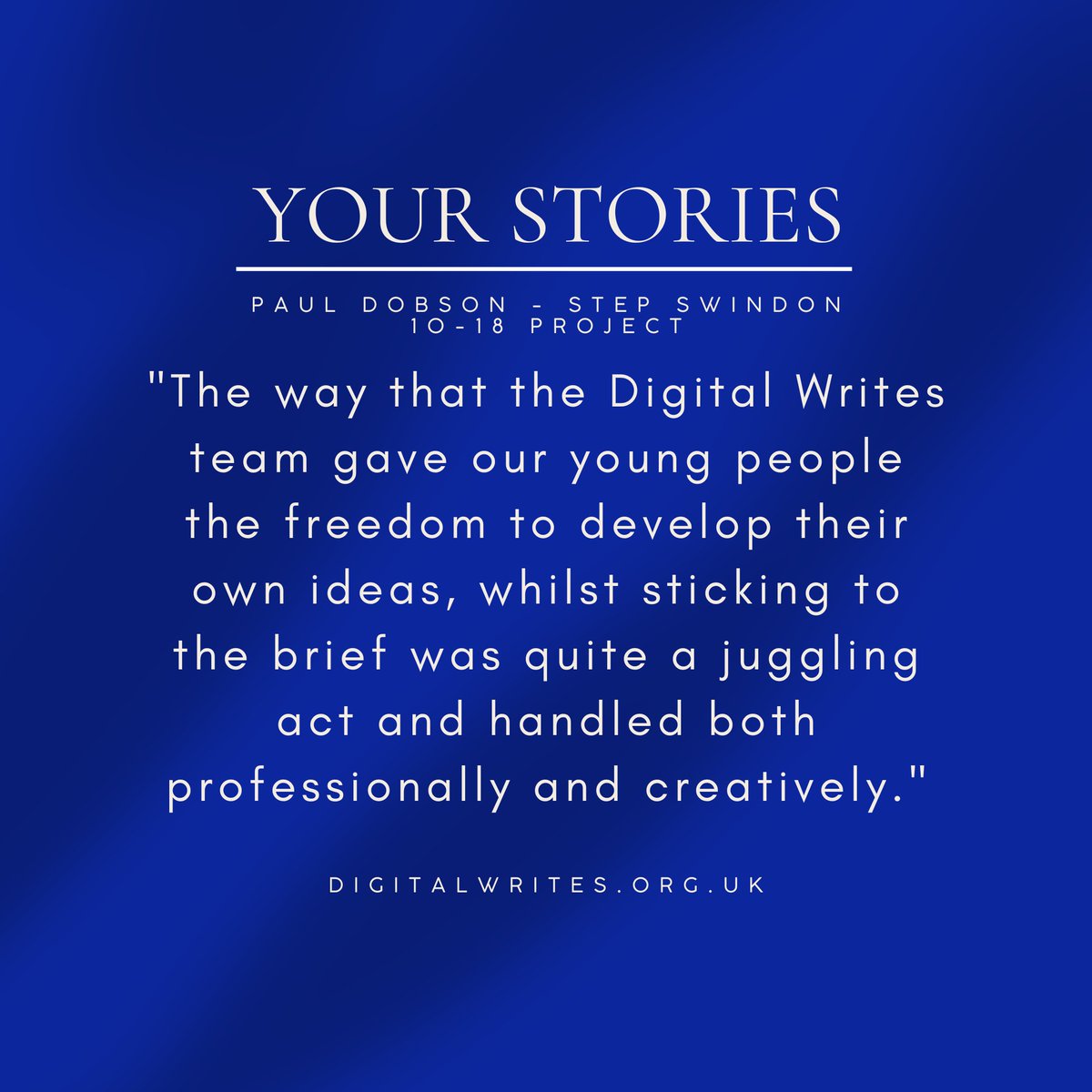 The work that STEP do is incredible and we are privileged to be able to be part of that! We can't wait to work with you again😊