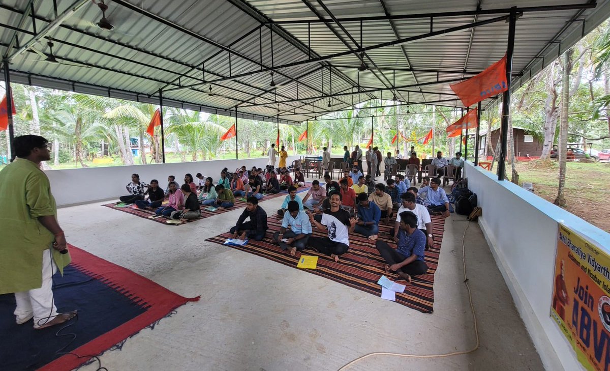 Two days Abhyas Varg of <a href="/ABVP_ANI/">ABVP Andaman & Nicobar Islands</a> concluded in the presence of National Joint Organising Secretary Shri <a href="/iGovindaNayak/">Govinda Chandra Nayak</a> in Port Blair.