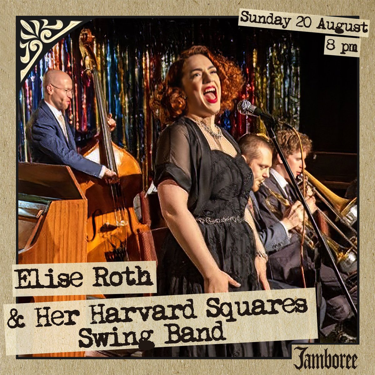 Pop down to Jamboree in Kings Cross tonight for some swing on a Sunday night.

Starts @ 8:30 £15/£8 entry.

#swing #bigband #brass #swingsunday #livemusic #kingscross #northlondon #euston #londonmusicscene #northofthethames #thingstodoinlondon #music #londongigscene