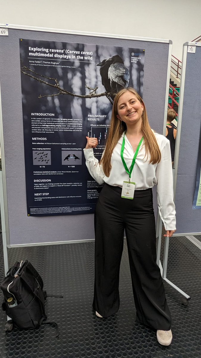 That's a wrap for #Behaviour2023 Thank you to everyone who came by to ask me about my study and voted for my Poster! Can't believe I won the prize for best Poster!
Special thanks to the organizers <a href="/2023Behaviour/">Behaviour 2023</a>, to @asab_tweets for the travel grant and to my wonderful Lab!