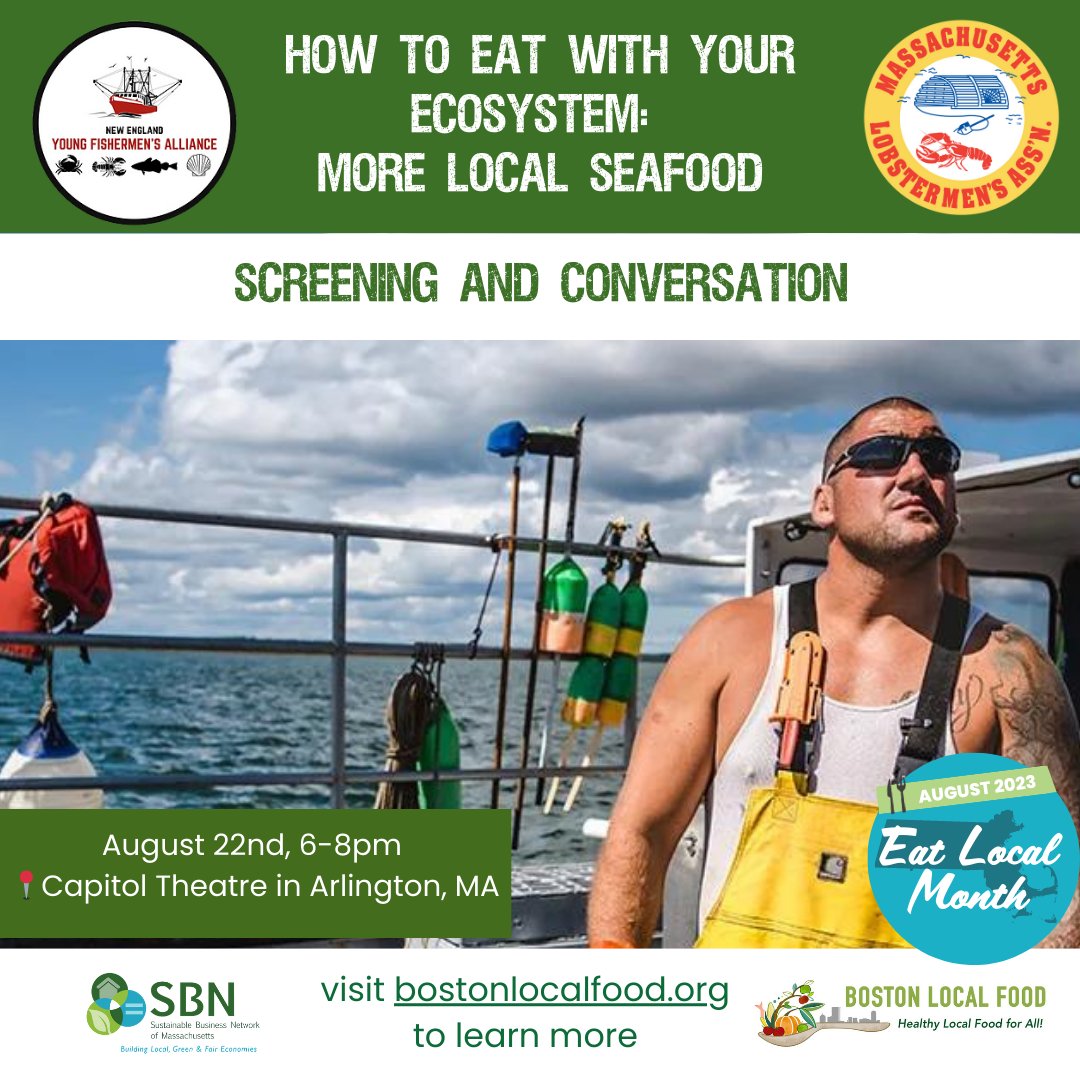 bostonlocalfood's tweet image. 🗓Fill up your plate (and calendar) with local food. Visit bostonlocalfood.org for even more! #eatlocalma #eatlocalmonth #localgreenfair #localseafood