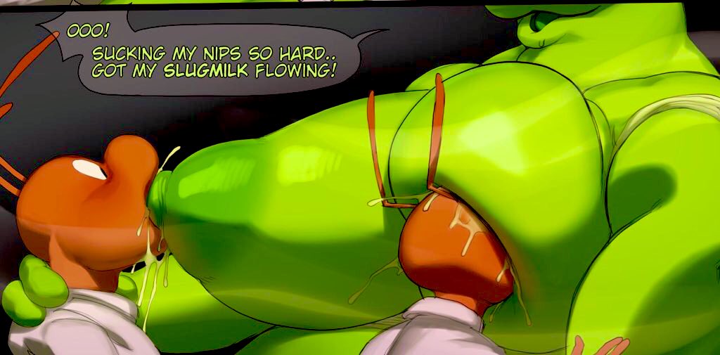 Uf uf~♡ quien tiene hambre? La cerda les puede dar una buena ración de leche directamente de sus gordos pezones guarros 🥵🍼🍼