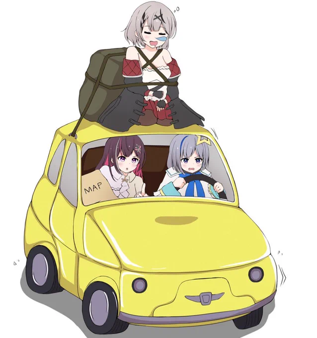 #かなたーと#AZKiART #さかまた飼育日記#かなけんドライブ 