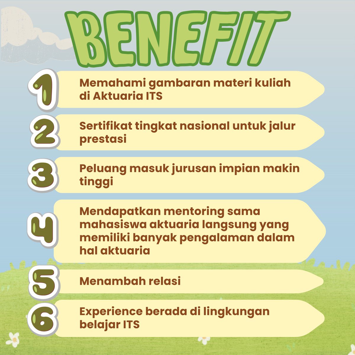 ItsJejak's tweet photo. ‼️OPEN REGISTRATION ACTUARIAL COMPETITION‼️

ACTION itu apa sihh? ACTION adalah lomba mengenai materi dasar Aktuaria, seperti Matematika, Statistika, Ekonomi, dan sebagainya dengan target peserta siswa-siswi SMA/sederajat di Indonesia. https://t.co/vx6OE1eJVE