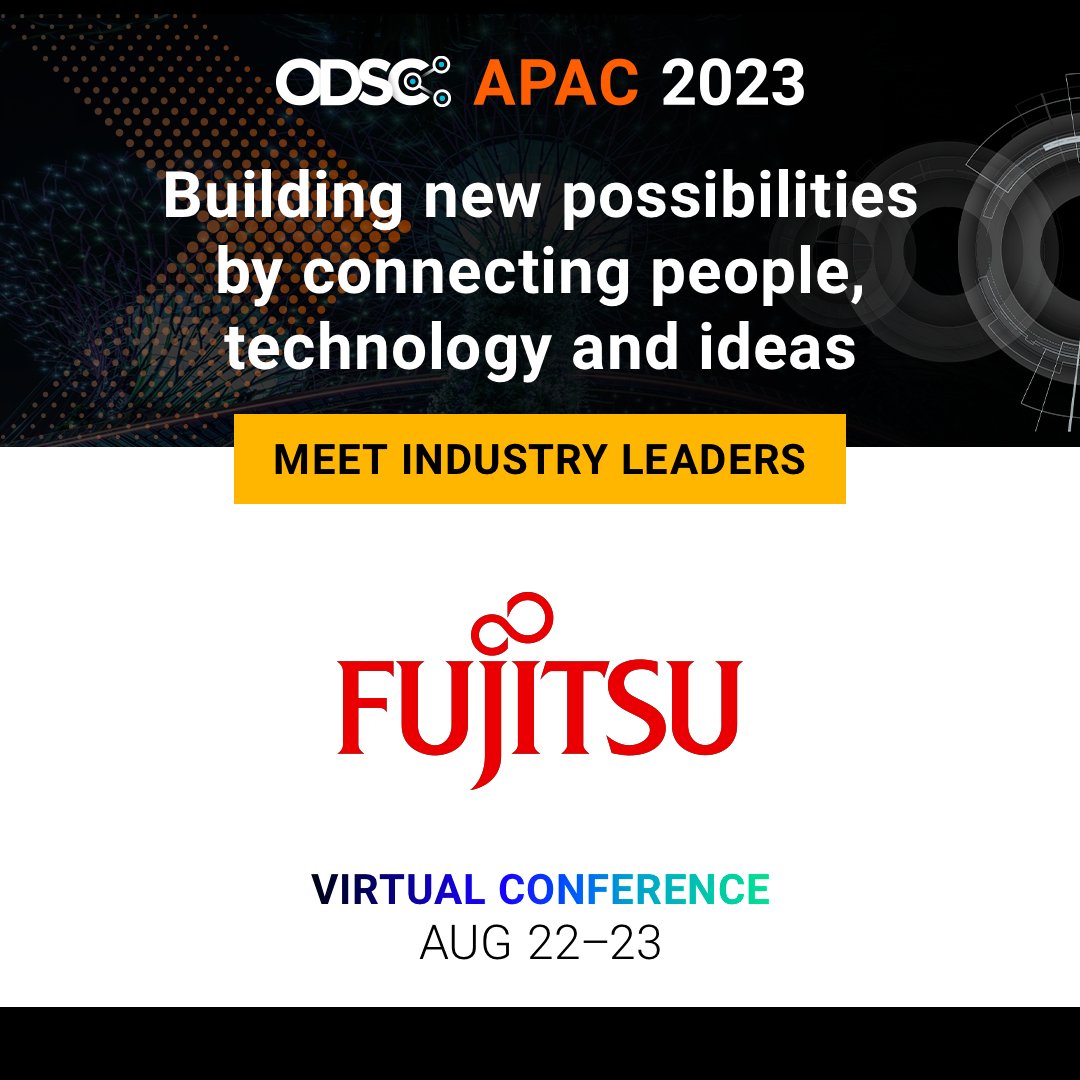 _odsc's tweet image. Please join us in welcoming @Fujitsu_Global, building new possibilities by connecting people, technology, and ideas, to the #AI Expo and Demo Hall August 22nd-23rd. Meet Fujitsu at #ODSCAPAC 2023. Learn more: hubs.li/Q01_r6gB0