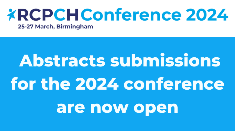 RCPCHtweets's tweet photo. Play a part in the UK’s biggest child health event by submitting an abstract. There are opportunities to present via ePoster, physical poster or oral presentation.
Find out more at https://t.co/ypBfdazRwG https://t.co/vivYddYRFT