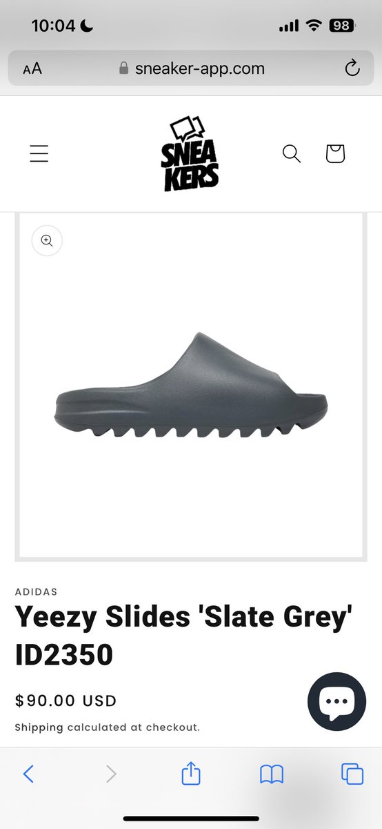 Haven’t been too active on twitter lately but hey.. $20 markup on Yeezy slides ain’t nothing so hurry up. 🔌👉🏼  sneaker-app.com/products/yeezy…