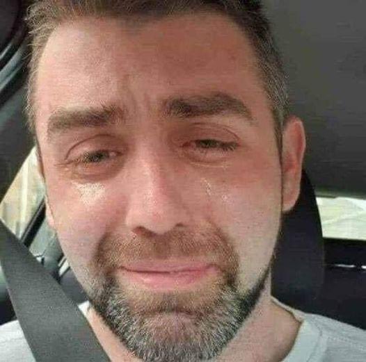 This is the final photograph of Phillip Herron 34, crying in his car, literally minutes before taking his own life.

He was a single Dad with three kids, struggling with crushing debt of over $20,000 and was desperately waiting for a Payday loan he'd applied for. But it was paid