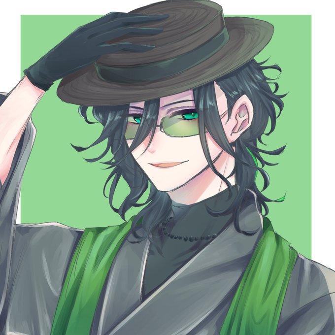 「fedora medium hair」 illustration images(Latest)