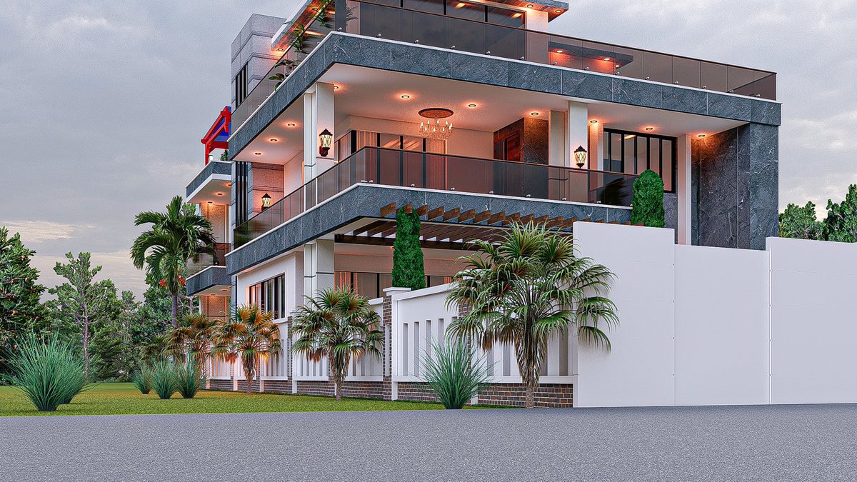 A 5 Bedroom all Ensuite Villa Proposal for Amani Ridge. All Bedrooms Ensuite+Family Room. Approx Standard Construction Cost: ksh.12.2m