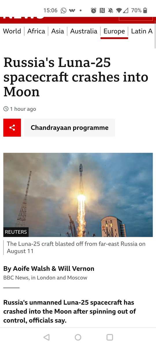 palestinianalex's tweet photo. So Putin, did the moon invade Russia as well? Nowhere is safe now! #Putin #PutinWarCriminal #Luna25 #ukrainewar https://t.co/d1S69smKZh