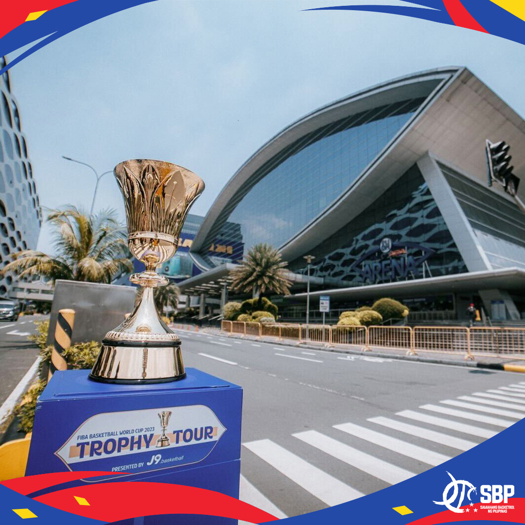In its first day in Manila, the Naismith Trophy tour went around all the playing venues in this FIBA Basketball World Cup 2023, as it made stops in the Mall of Asia Arena, Aranete Coliseum, and the Philippine Arena.

#NaismithTrophyTour
#FIBAWC
#WinForAll