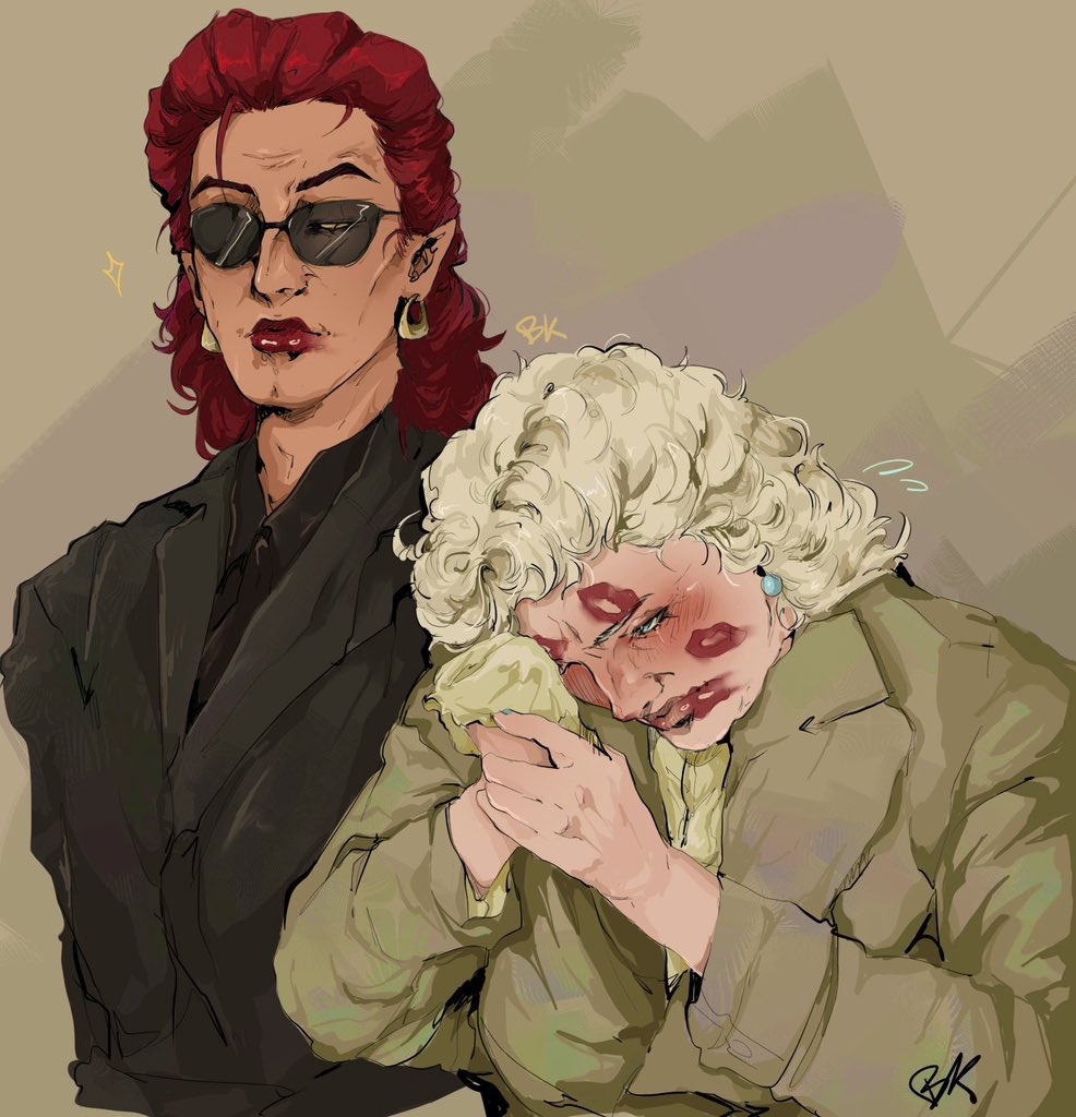 As promised. Not my best color job but I digress. #aziracrow #ineffablewives #GoodOmens #GoodOmens2