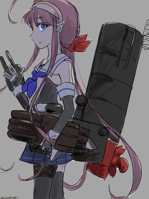 #艦これ版深夜の真剣お絵描き60分一本勝負 #艦これ版真剣お絵描き60分一本勝負_20230820 