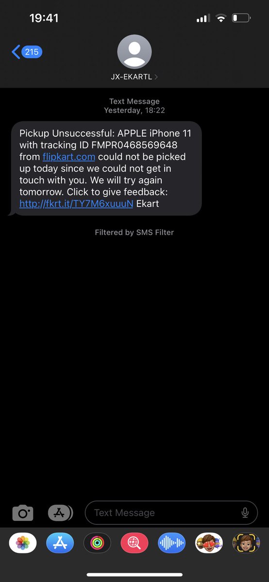 BhadauriaB's tweet photo. Got this message yesterday after the phone had been picked up ! So i called Fardeen to ask what happened and he said the system is not working properly, you send me the invoice and i will initiate payment. https://t.co/fefkge4sUY