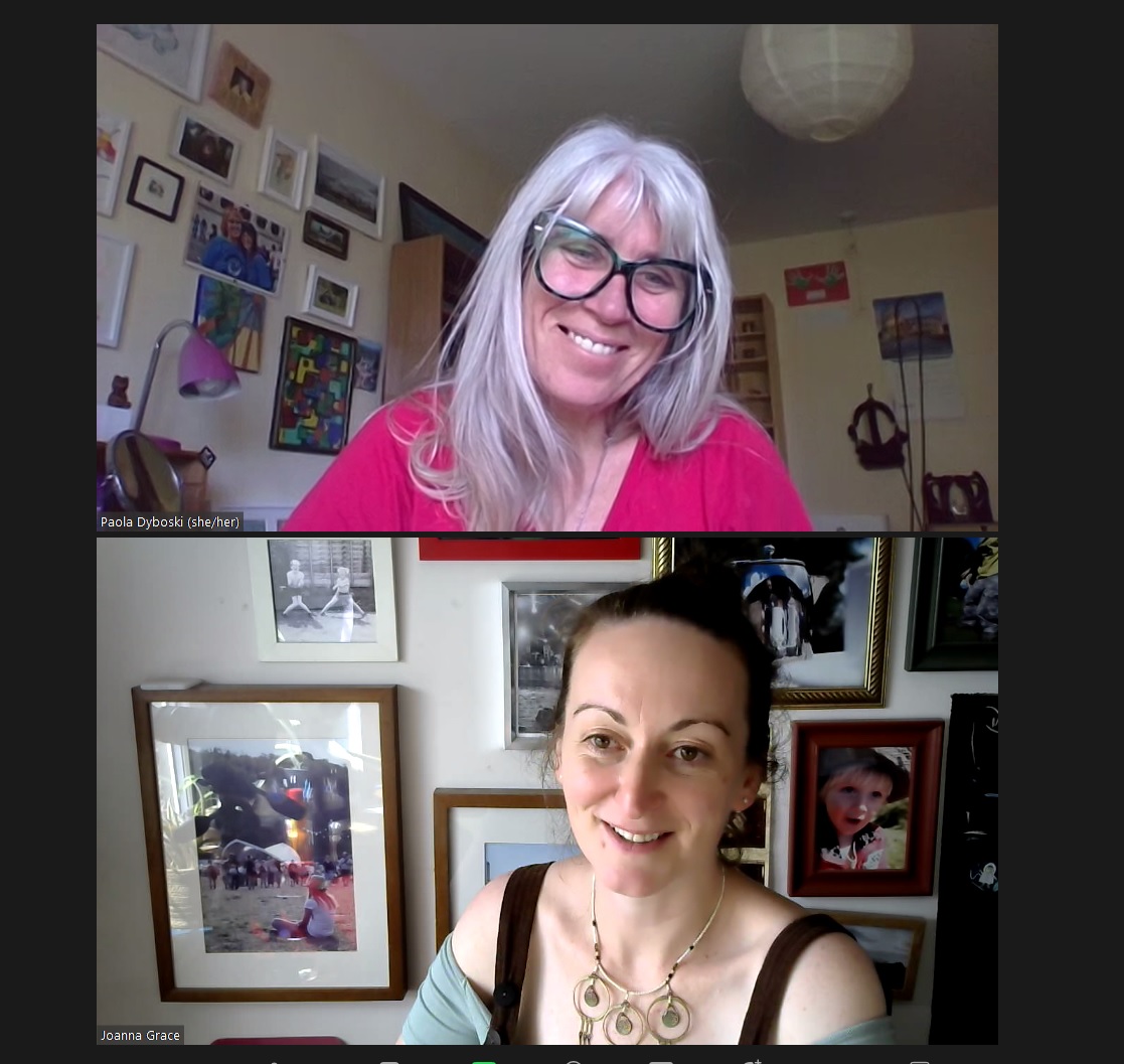 Tea break from studying today to talk to the ever fabulous Paola head of <a href="/DrZigs/">Dr Zigs</a> about neurodivergence and neuroinclusivity. Plus I heard some very exciting news about a collaboration between Dr Zigs and @Sunflwrlanyards at @Parallelglobal next year! #PhDlife