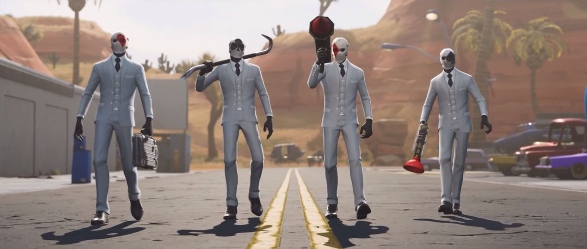 ShiinaBR's tweet photo. Based on the new teaser, Fortnite's next season seems to have a Heist theme, which is similar to Chapter 2 - Season 2 🔥

Are you a fan of this? 👀 https://t.co/5Kj340vMY8